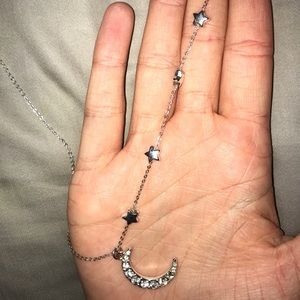 star and moon necklace